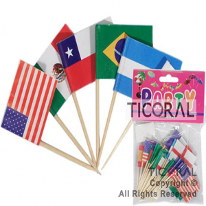 PINCHE BANDERA(10PAISES) X50 HS3457-2 x 1